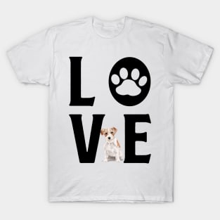 Dog Love - Jack Russell T-Shirt